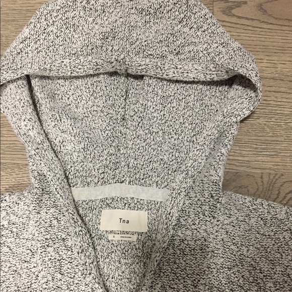 TNA Clarion hoodie Small GUC Marled Grey - Picture 3 of 15